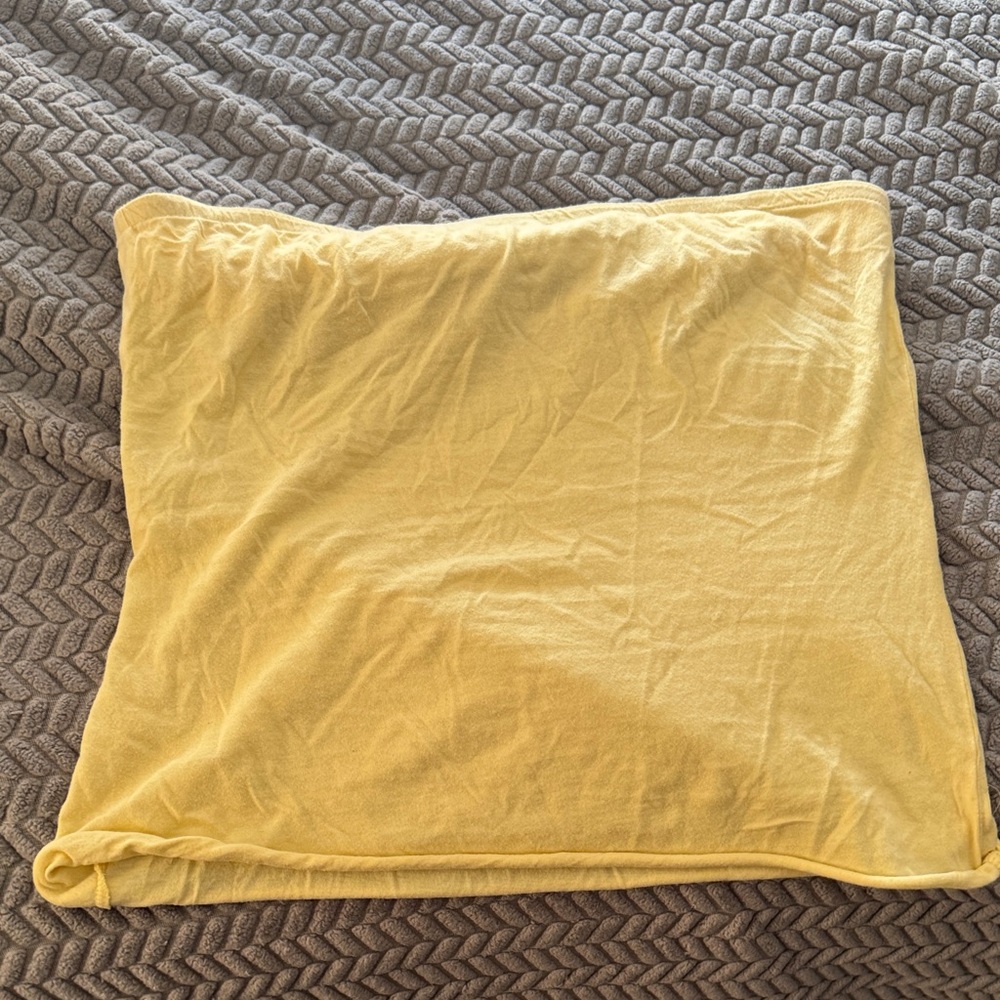 Mossimo Supply Co. Soft Yellow Pillowcase